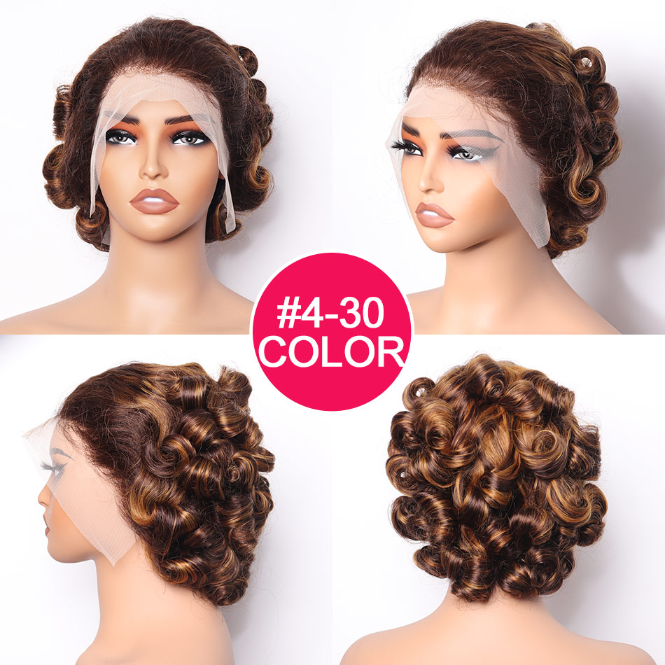 Chioma/Quality hair plug in Abuja | SDD burgundy pixie curls