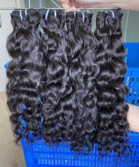 Elfin Hair 3PCS Raw Burmese Curly Bundles 12A 8-30inch 100% Human Virgin Hair Weave Extensions