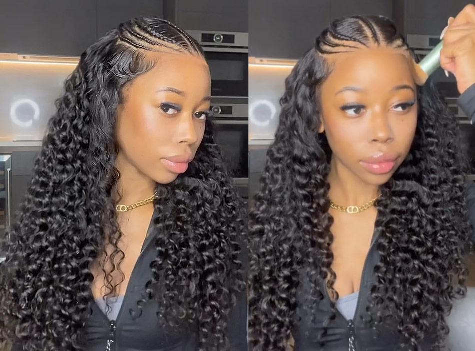 human hair braided wigs