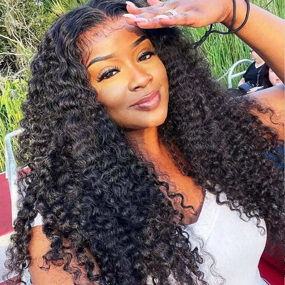 Burmese curly lace wig