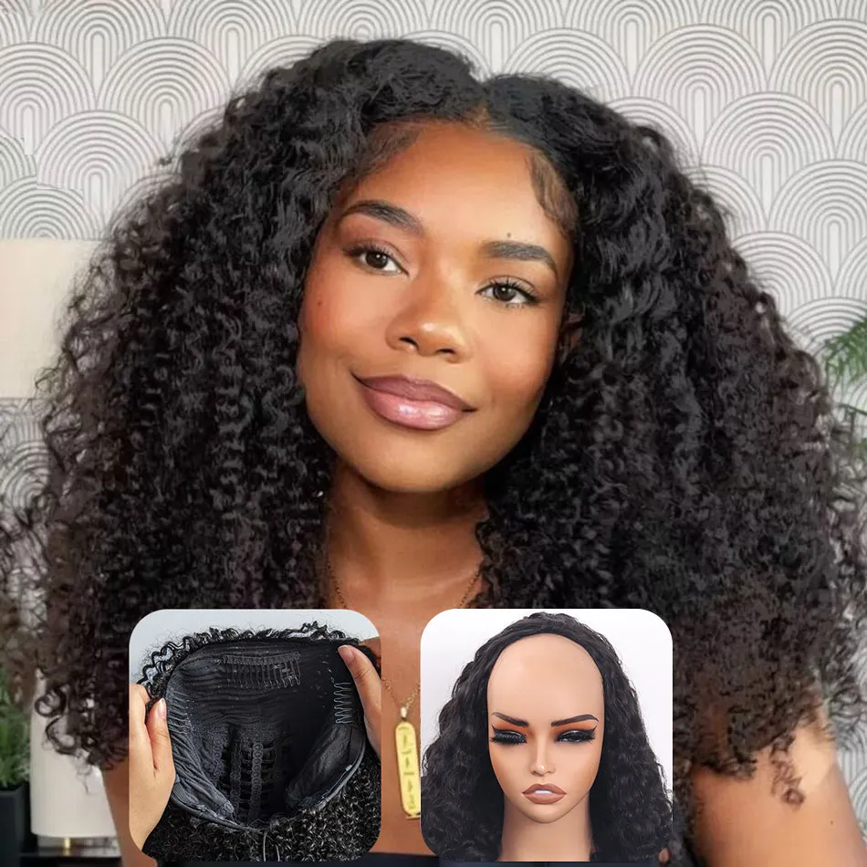 glueless half wig