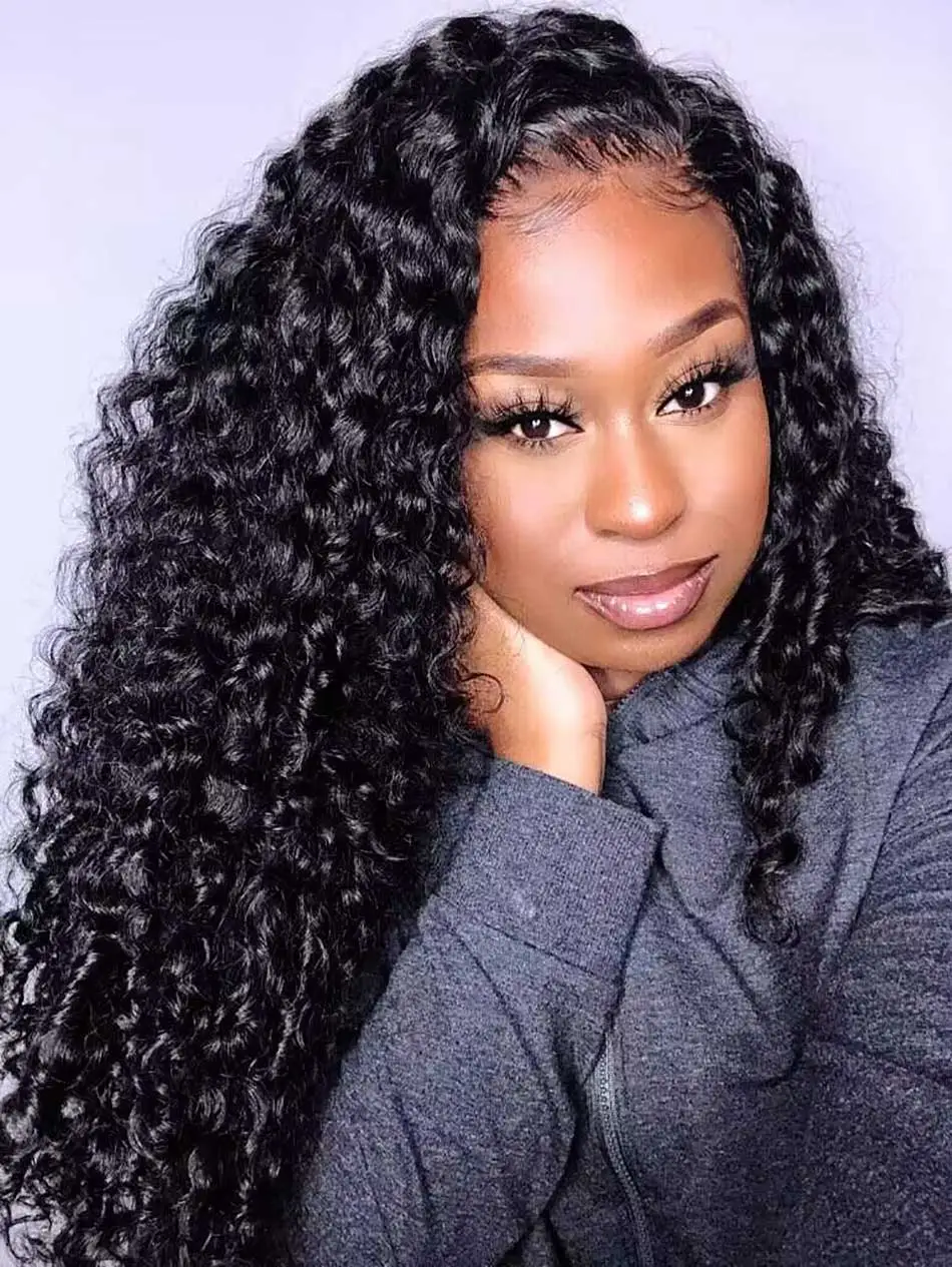 coarse burmese curly hair