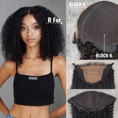 【Block Zip Whole Wig】9x7 ZIP & GO WIG GLUELESS HD Lace Closure Wig Bottom Base with Replaceable Top