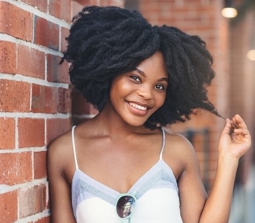 Crochet Voluminous Afro Hair