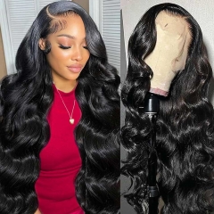 【Big Lace Area】13x6 HD Swiss Lace Frontal Closure Wig With Deep 6Inch Parting Hairline PreBleached PrePlucked