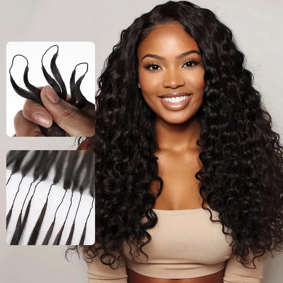 burmese curly crochet braids human hair