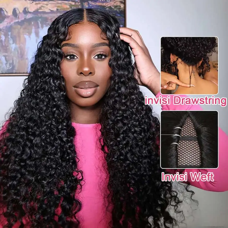 no leave out v part wig