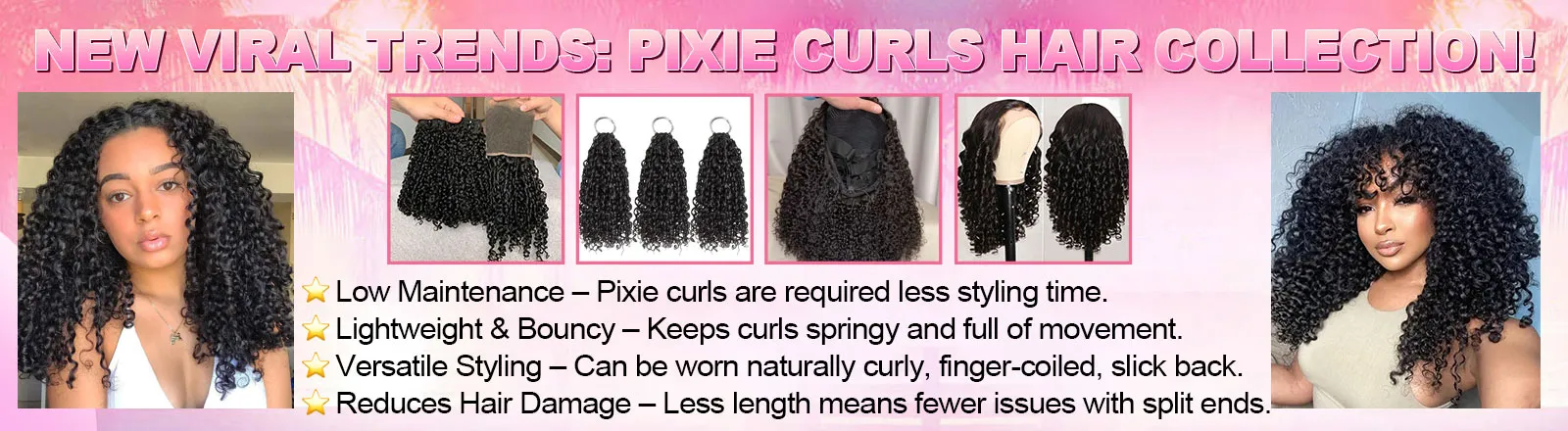 pixie curly hair