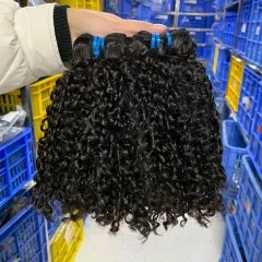 【12A 3PCS】Elfin Hair Vietnamese Pixie Curls Bundles 100% Human Virgin Hair Extensions 8-30inch