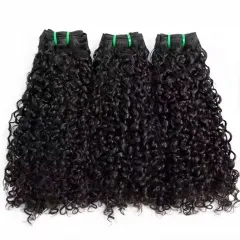 【12A 4PCS】Elfin Hair Vietnamese Pixie Curls Bundles 100% Human Virgin Hair Extensions 8-30inch