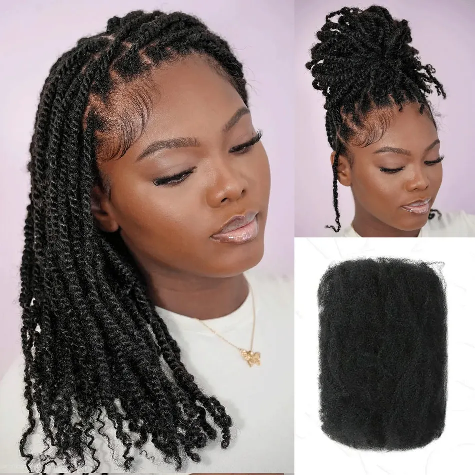afro kinky bulk extensions for twists