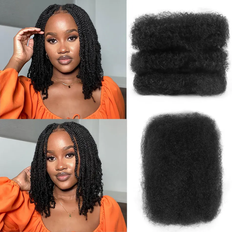 afro kinky bulk hair extensions