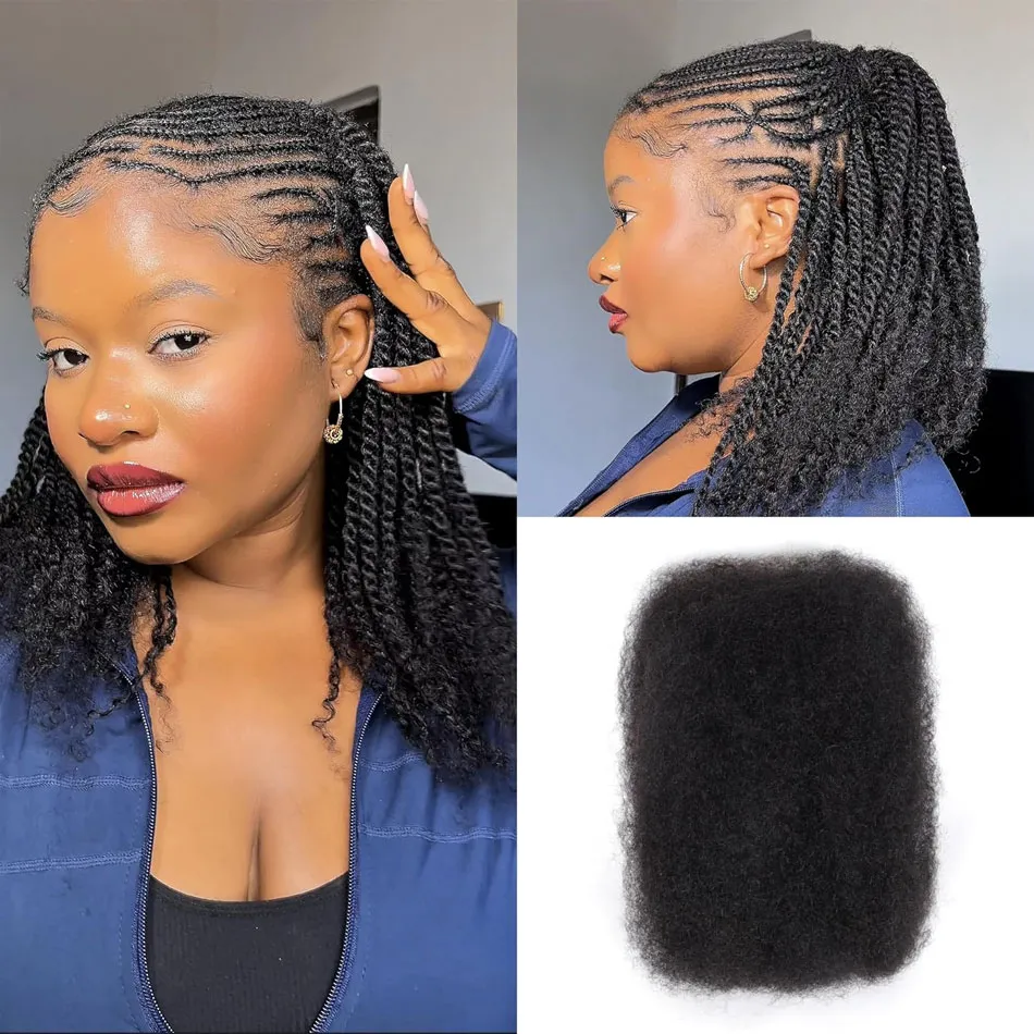 afro kinky bulk hair for braiding