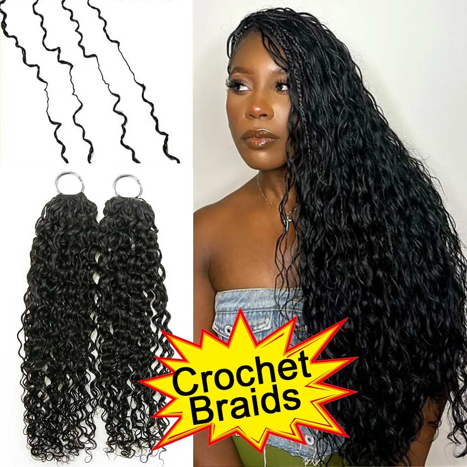 feather crochet hair