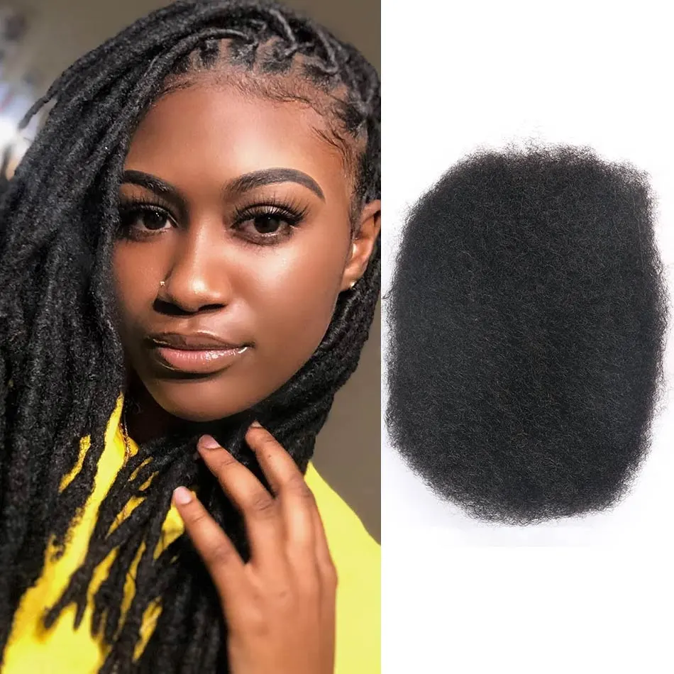 afro kinky bulk human hair for locs