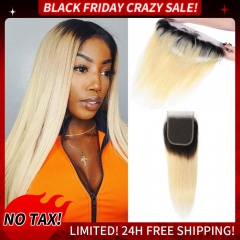 R1B/613 13A【 1PC Closure】Transparent Lace 4*4/13*4 Straight Closure Free Part