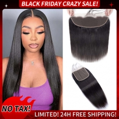 4*4/5*5/13*4 Straight Lace Closure Brown Lace Closure #1b Lace Closure