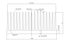 aluminum profile heat sink