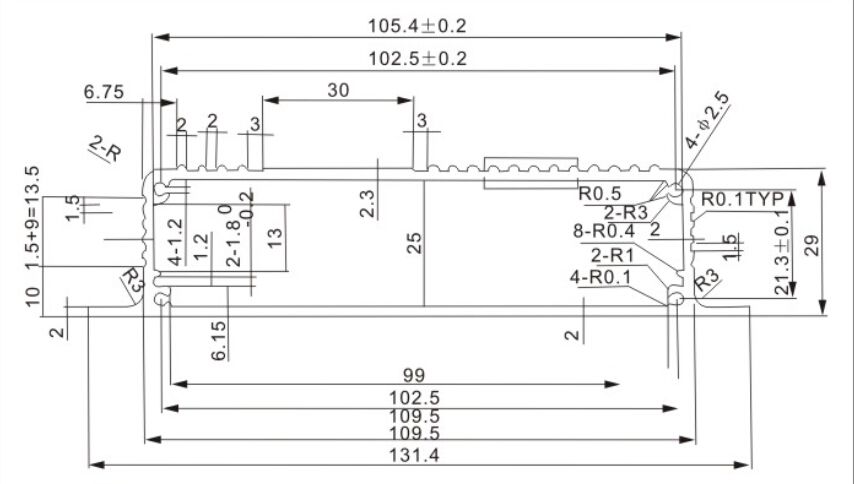 Video controller aluminum enclosures