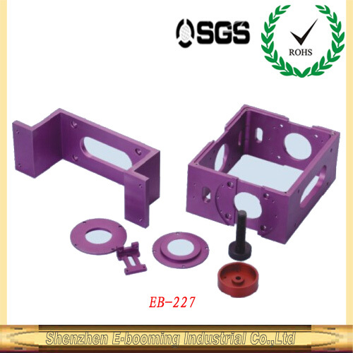 aluminum CNC parts with anodizing color surface