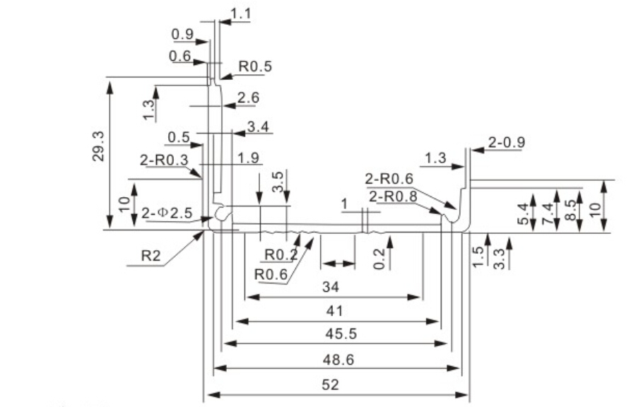 Aluminum power supply enclosure,aluminum extrusion enclosure