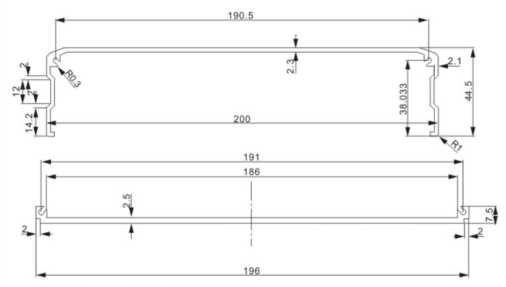 aluminum extrusion ste-top box