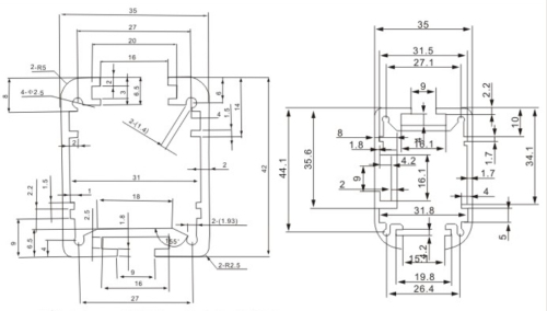 aluminum LED stand parts,Aluminum profile enclosures