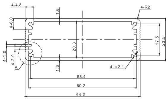 Media converter Aluminum enclosures Media converter metal and plastic enclosures chooseful as needs