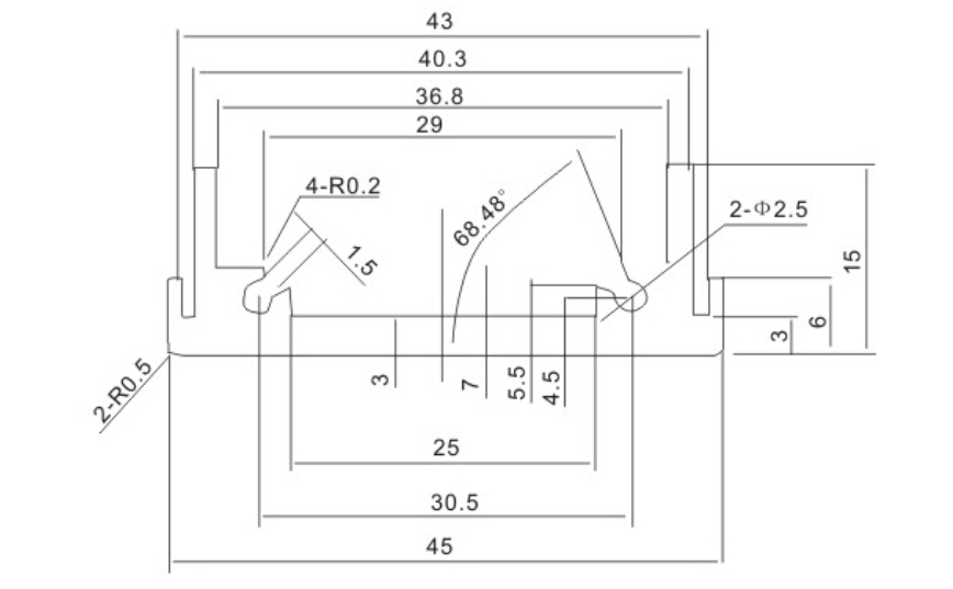 laptop computer cooling aluminum parts aluminum panles