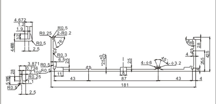 Sheet metal chassis,aluminum sheet metal cabinet