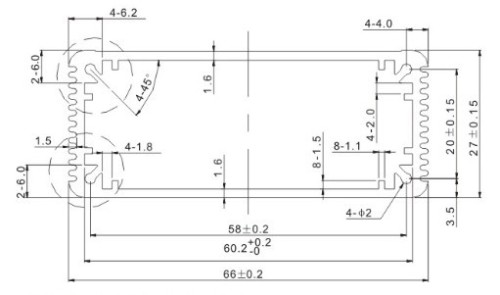 Aluminum electrical enclosures aluminum extrusion enclosures