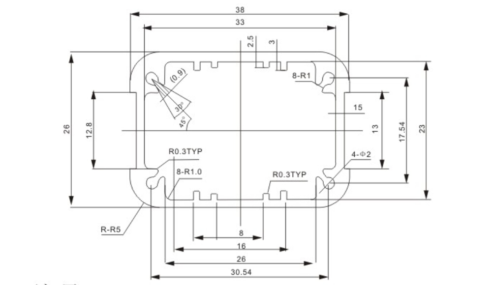 aluminum extrusion enclosure