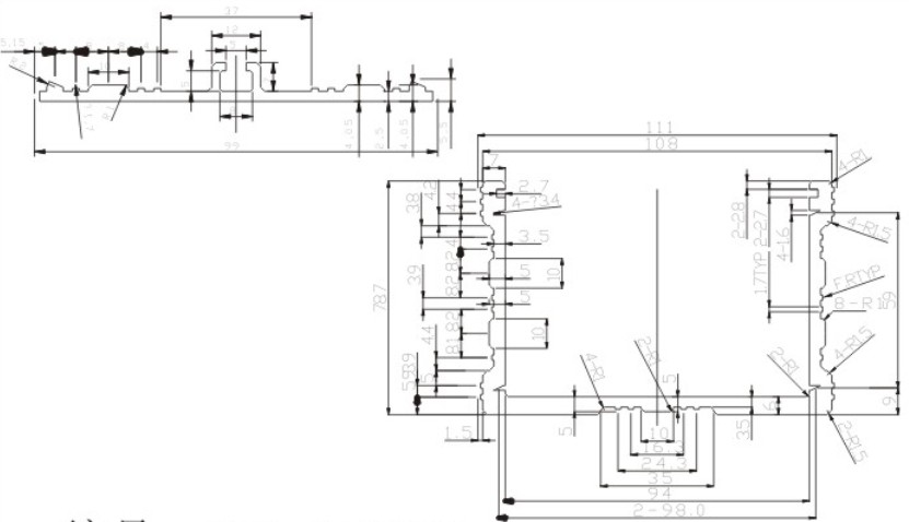 Aluminum extrusion enclosures