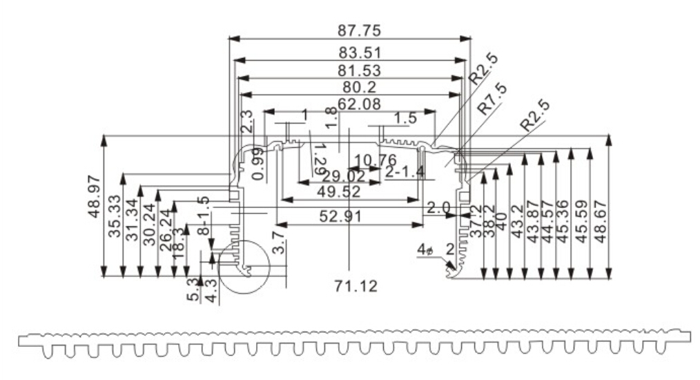 Aluminum enclosures ,aluminum extrusion enclosures