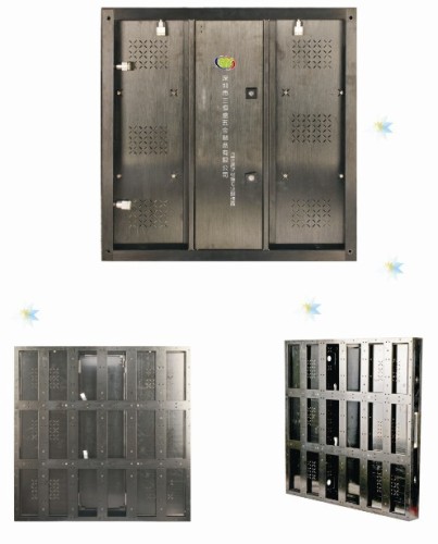 P7.62 led display cabinet aluminum profile LED cabinet