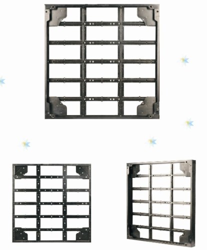 Simple design aluminum LED display cabinet for LED rental screen