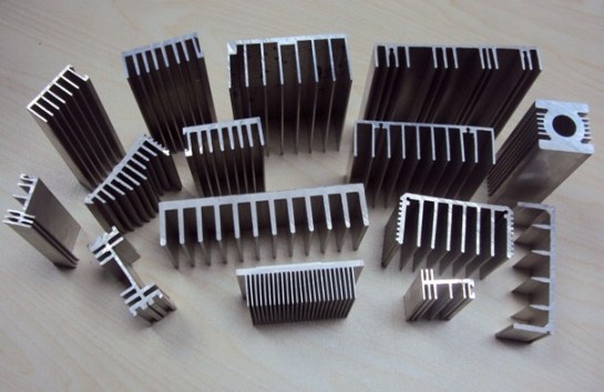 Commonly used aluminum alloy grades for aluminum profile radiators aluminum heatsink extrusion