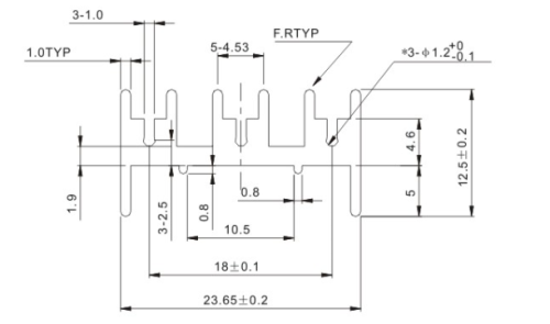 Aluminum heat sink for CPU