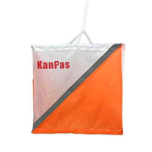KanPas Reflective Night Orienteering Marker, 30x30 cm/ set of 10 pieces