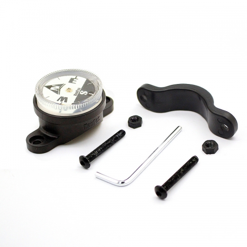 KanPas screw lock handlebar Compass for bike/cycle/ATV  #BK-37-L