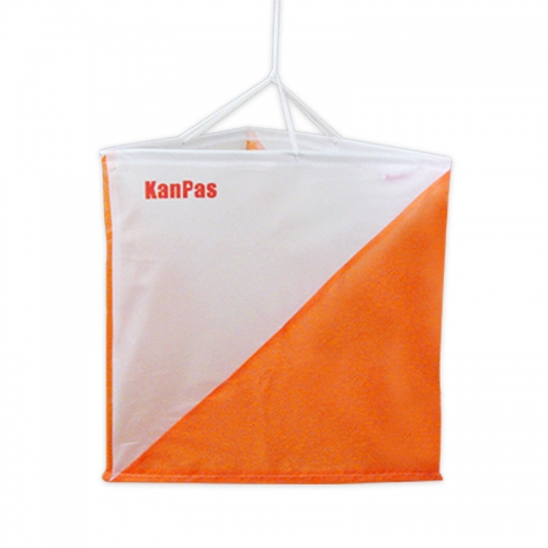Водонепроницаемый флаг-маркер KanPas / большой размер 30X30 см / набор из 5 шт.