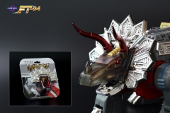 FansToys FT-04 - Iron Dibots No.1 - Scoria - Smoke Dino Head Add-on