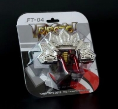 FansToys FT-04 - Iron Dibots No.1 - Scoria - Smoke Dino Head Add-on