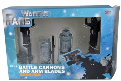 FWI-2 - BATTLE CANNONS AND ARM BLADES - CUSTOM ADD-ON KIT Reissue
