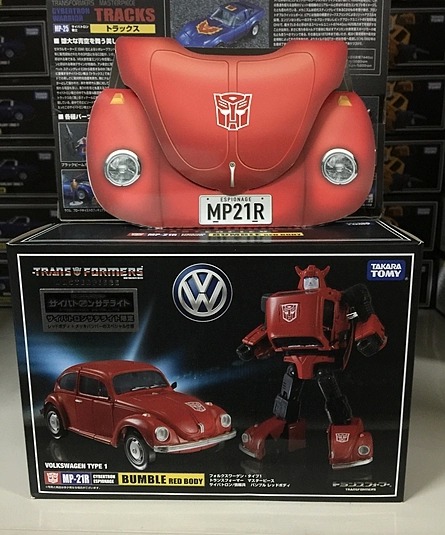 MP-21R - MASTERPIECE RED BUMBLEBEE - W/COLLECTORS COIN