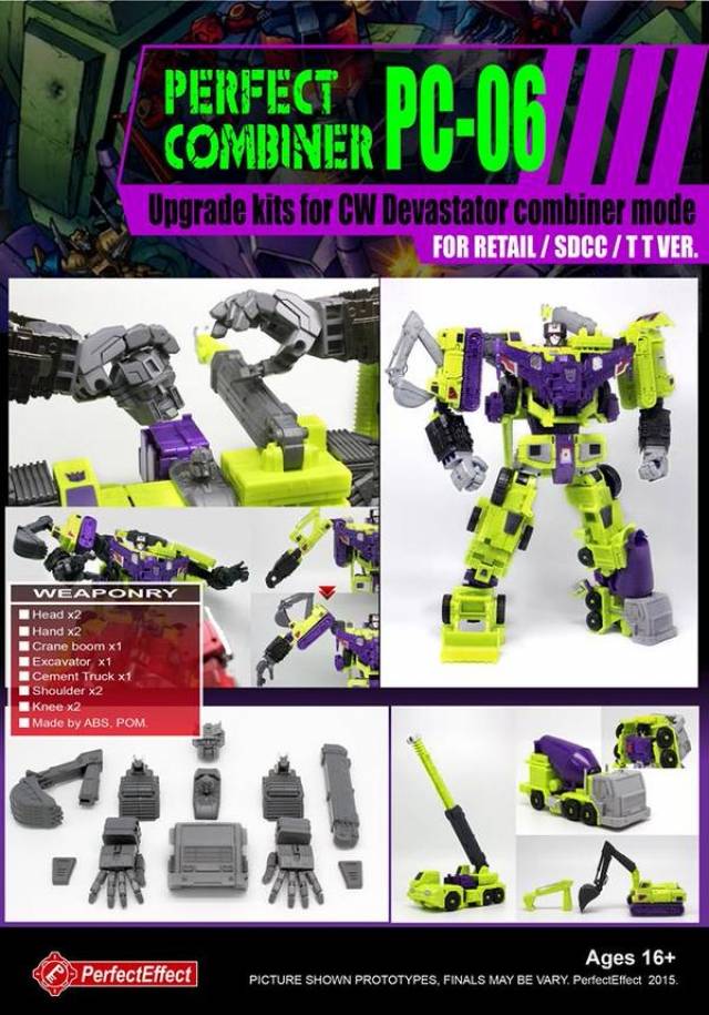 PERFECT EFFECT - PC-06 PERFECT COMBINER UPGRADE SET