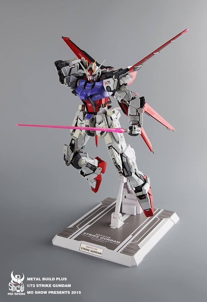 Free Shipping MoShow Gat-X105 Metal Build Plus Aile Strike Gundam