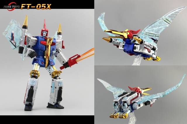 FANSTOYS FT-05X - IRON DIBOTS NO.2 - SOAR - BLUE COMIC LE1000