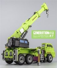 Generation Toy - Gravity Builder - GT-01F Crane WITH Free GT-01H MEGASORRY