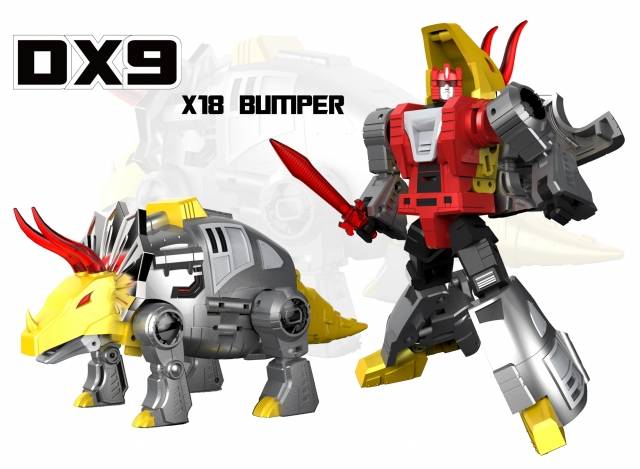 DX9 TOYS - WAR IN POCKET - X18 BUMPER